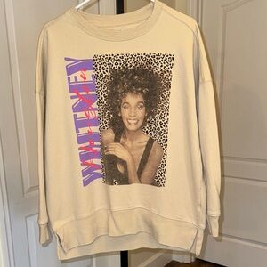 Whitney Houston Sweatshirt - Size M